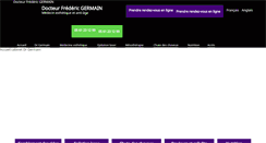 Desktop Screenshot of docteurgermain.com